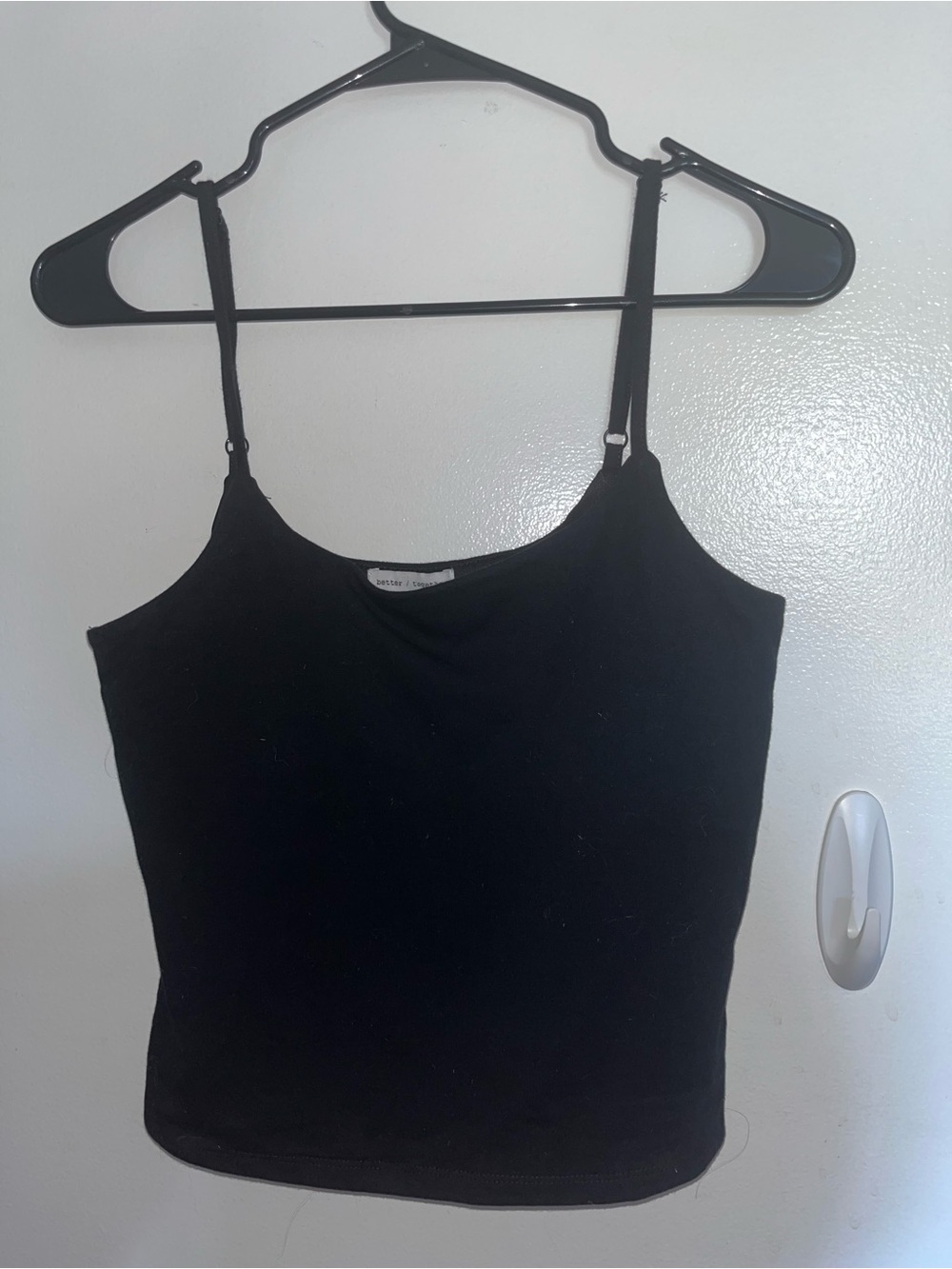 Black Adjustable Spaghetti Strap Camisole - Better Together
